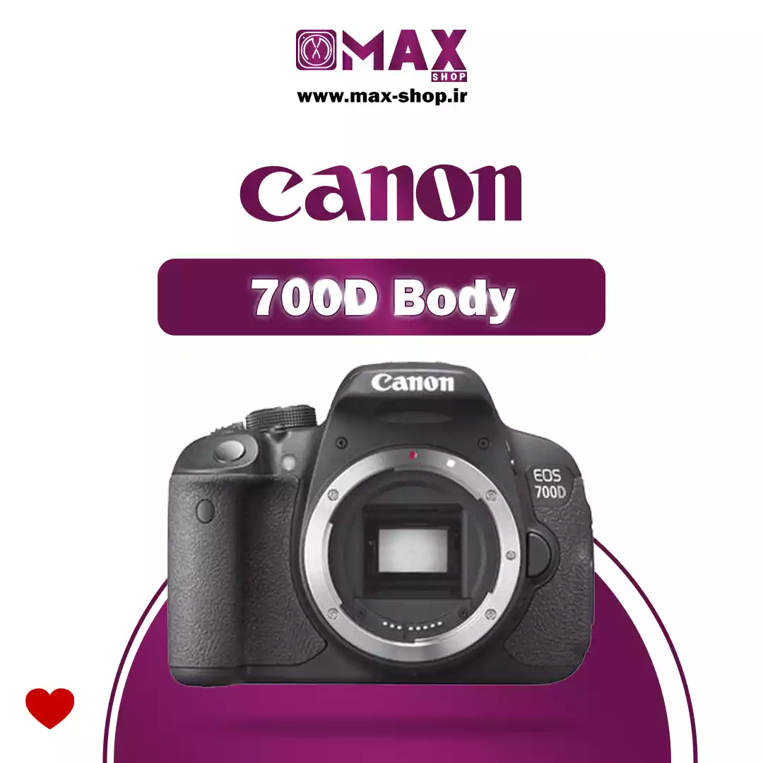 دوربین حرفه ای کانن | Canon 700D Body دست دو
